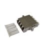 Buy cheap High Return Loss ROHS LC Quad Fiber Optic Adapter from wholesalers