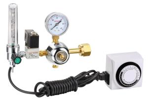 Wholesale 50 PSI Compressed Gas Pressure Regulator , Automatic CO2 Gas Pressure Regulator from china suppliers
