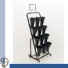 Buy cheap bucket flower display rack / flower metal display rack / POP display stand from wholesalers