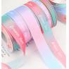 Buy cheap Gilding Laser Bronzing Ribbed Ribbon Printed Webbing Polyester Woven Tapes from wholesalers