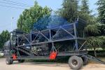 Discharging Volume 1000L 60Km/h Mobile Concrete Batching Plant
