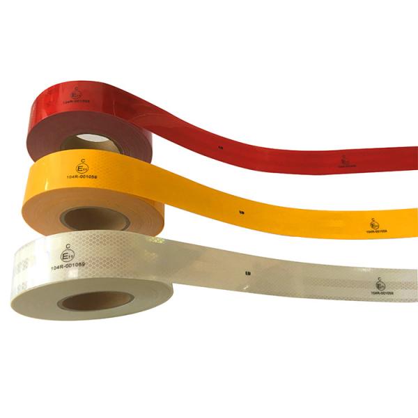 Buy cheap Conspicuity PVC PET ECE Reflective Tape High Visibility ODM from wholesalers