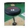 Buy cheap Adjustable Weight 20 Lb Straight Rubber Fixed Barbell Strength Training OEM from wholesalers