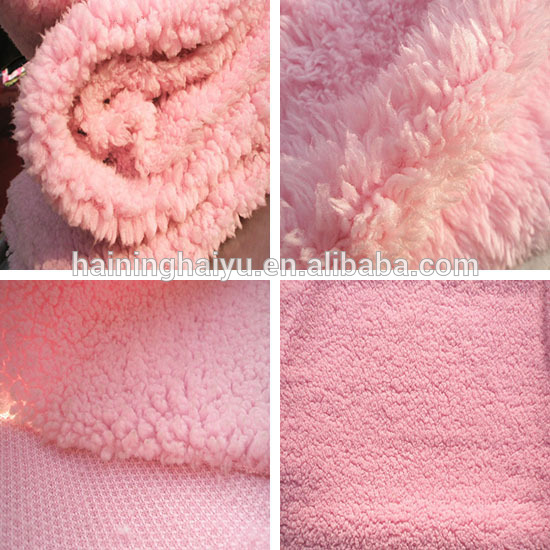 box lining fabric lining fabric for clothing 100% polyester sherpa fur fabric