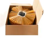 Steel Wire Road Broom Brushes For Snow Cleaning / Road Floor Sweeping