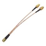 SMA Male To Sma Female Antenna Extension RG316 RG174 RP Male Female 1 To 2 Cable