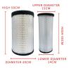 Buy cheap Manufactured Car Engine Air Filter for Foton 2002-2016 Dongfeng Tianlong K3050 PU3050 from wholesalers