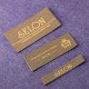 Buy cheap Personalized Satin Sewing Woven Neck Labels For T Shirts 3/4" X 2 1/2" from wholesalers