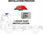 24 Volt DC All-In-One Roof Top Air Conditioner for Truck RV Caravan