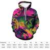 Buy cheap Color Rainbow Printed Hoodie Tie Dye Sweatshirt Fashion Graphic Pullover For Men Women from wholesalers
