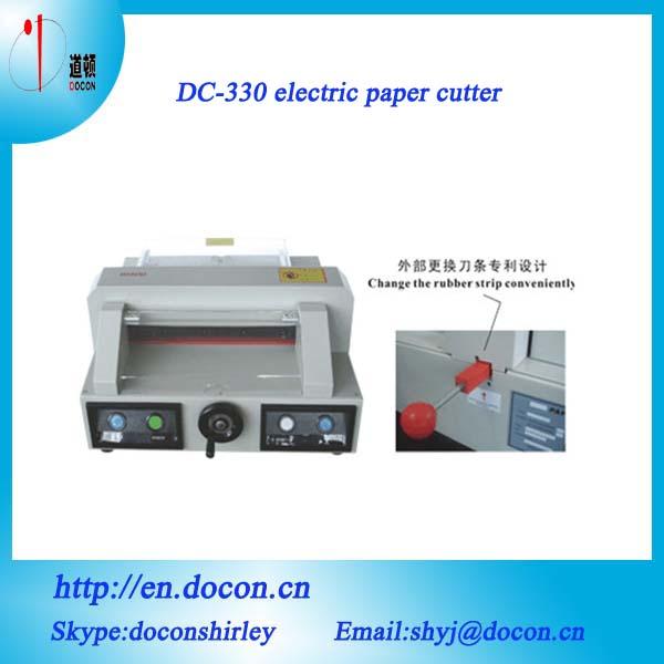 Buy cheap DC-330 desktop paper guillotine from wholesalers