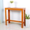 Buy cheap MDF Solid Rubber NC Painting High Bar Table KD Package Mahogany Wood Bar from wholesalers