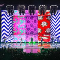 Buy cheap 64x64 Stage LED Panel Screen Rental Multipurpose Full Color P3.91mm product