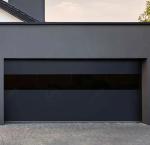 High Performance Sectional Garage Doors Residential Double Skinned Panel Powder