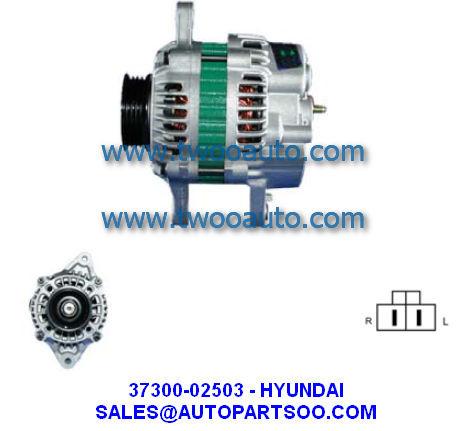 Buy cheap 37300-02503 AB160108 LRA02039 - HYUNDAI Alternator 12V 60A Alternadores from wholesalers