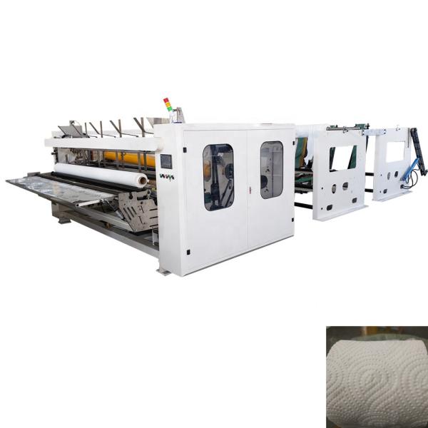 Buy cheap Manufacturer Customized Automatic Facial Tissue Rolling Machine from wholesalers