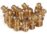 Drill Sleeve and Button Connection Customized Forged 45 Degree Brass Grease