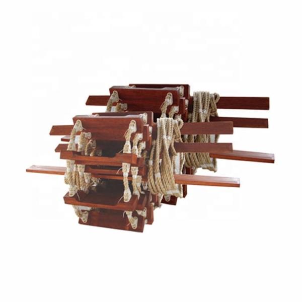 Buy cheap Boat Aluminum Pilot Rope Ladder 525mm Length Steps High Durability from wholesalers