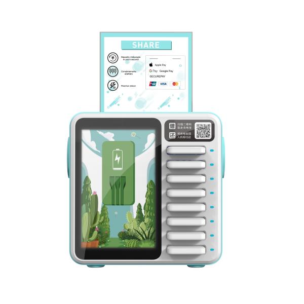 Buy cheap OEM Shared Power Banks 5000MAh*8 Phone Charging Kiosk from wholesalers