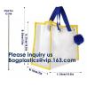 Buy cheap Women Summer Casual Tote Bag New High Quality Candy Color Hologram Bag Female Transparent Clear Beach Pvc Plastic Bag from wholesalers