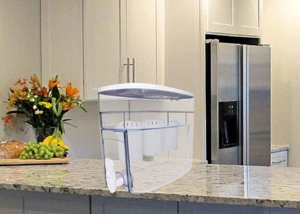 Buy cheap 12L Counter Top 18 Cup Brita Water Dispenser With 1 Or 3 Filters , Good Taste from wholesalers