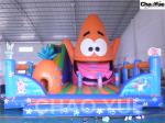 Colorful Spongebob squarepants inflatable playground(CYFC-06)