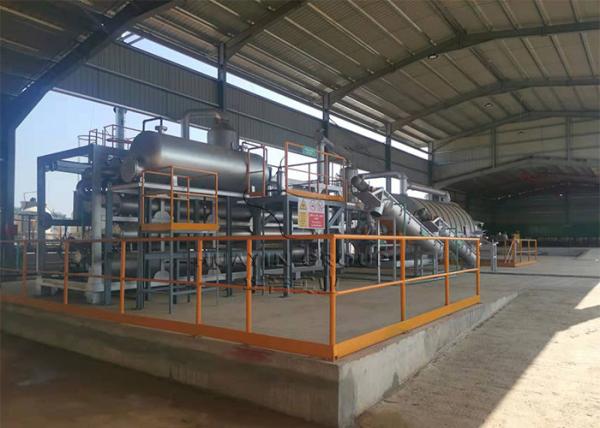 Buy cheap Convert Plastic Pyrolysis Tyre Recycling Plant CE ISO from wholesalers