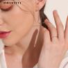 Buy cheap 0.21cm 0.07oz Mobius Wedding Band S925 Sterling Silver Couple Rings SGS from wholesalers