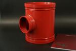 Military Ship Piping System Grooved Tee Fittings 362 PSI End Pressure Rating