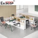 White Green Modular Office Work Station For Commercial Furniture