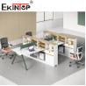 Buy cheap White Green Modular Office Work Station For Commercial Furniture from wholesalers