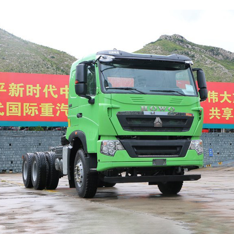 400hp 6X4 5.8m T7H HOWO Used Dump Tipper Truck with 5.8*2.35*1.5m Cargo Tank Dimension