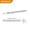 Buy cheap Decoration Aluminum LED Strip Indoor Light Profile PC Mask Oblique A2Q06.Pro from wholesalers