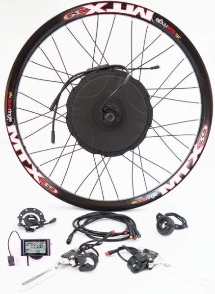 Buy cheap 26 Inch Mtx Rear Wheel Electric Bike Kit 48v 1000w Cycling Motor , Bicycle Electric Conversion Kit from wholesalers
