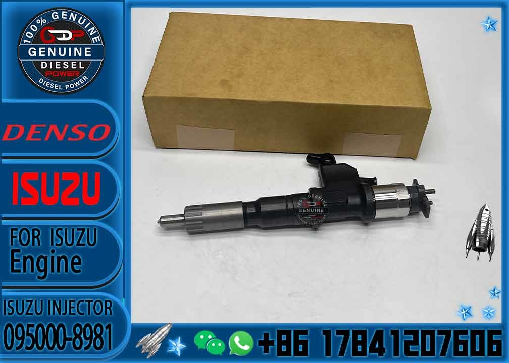 Common Rail Injector High Quality fuel injector 095000-8980 095000-8981 095000-8982 8-98167556-2 for ISUZU 6WG1 Engine