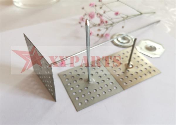 Buy cheap 280mm Stamped Hole Base Insulation Bonding Fastener Hanger Pins from wholesalers
