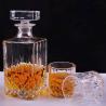 Buy cheap Lead Free Clear Red Wine Decanter , Unique Shaped Whiskey Liquor Glass Set from wholesalers