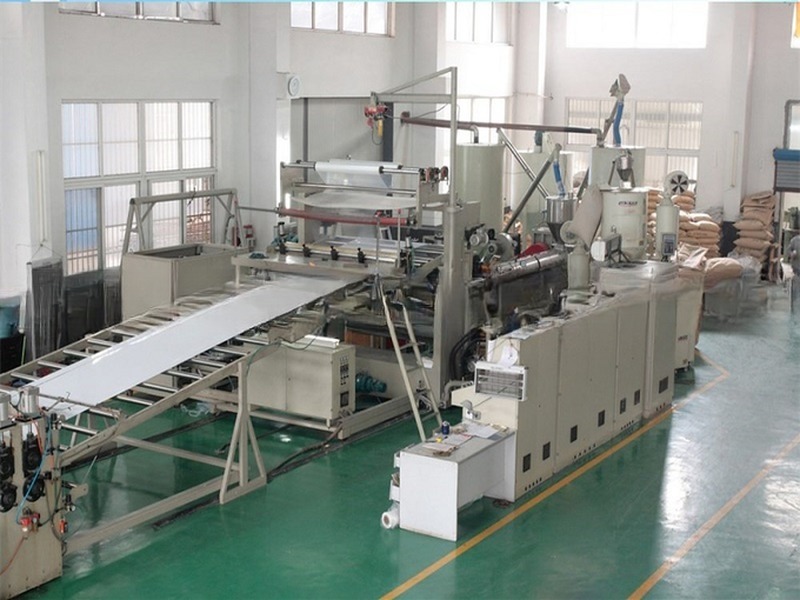 Chinese Extruders PP PE ABS Sheet/Board Production Line