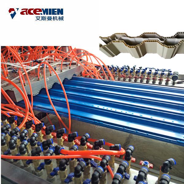 Buy cheap Twin Wall Corrugated Sheet Machine , Roof Board Wall Tile Extrusion Machine from wholesalers