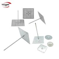 Buy cheap 25x25mm Insulation Stick Pins With Washer For Hvac System product