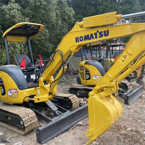 Used Excellent condition komatsu pc35 in stock now , Used komatsu excavator ,