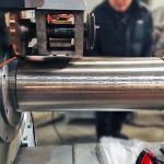 Construction Mesh Slotted Screen Welding Machine 0.2MM Gap 20R / Min