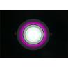 Buy cheap 2835 SMD Coloured LED Downlights Recessed Bottom Emitting Round White + Pink from wholesalers