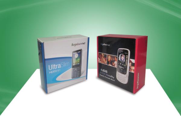 Buy cheap Retail Paper Packaging Boxes for Cellphone , Electronic Products Packing from wholesalers