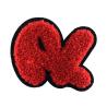 Buy cheap No MOQ Sew OnRed Letters Embroidery Chenille Patch For Hoodies from wholesalers