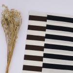 Skin Friendly Striped Material Fabric 190gsm Stretch Modal Texture For Polos
