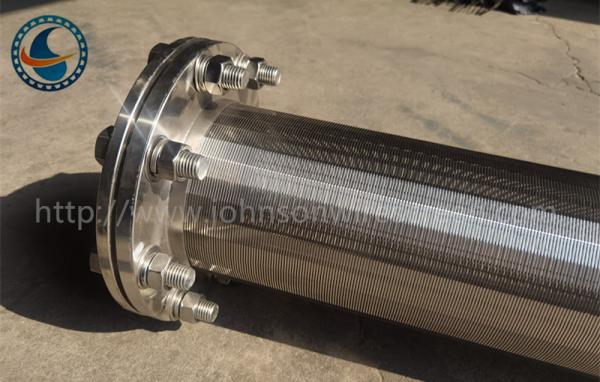 Buy cheap Dn 100 Wedge Wire Screen Pipe Stainless Steel 304 For Filtration from wholesalers