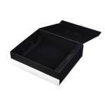Rigid Folding Magnet Red Wine Bottle Gift Box Whisky Gin Black Packaging Box