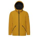 Everyday Wear Man'S Demiseason Coat Two Pockets Delicate Touch Casual Waterproof