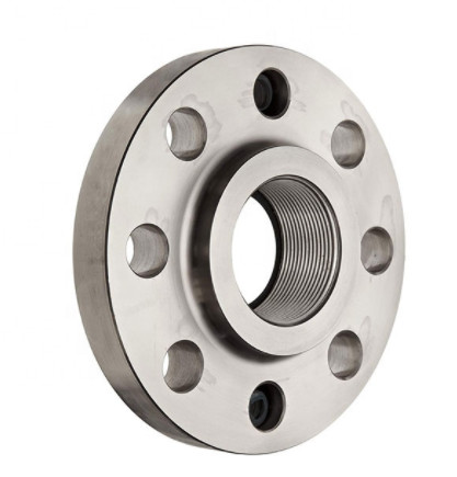 ASTM A105 / 105N Female Threaded Flange DN15 - DN2000 Long Service Lifetime